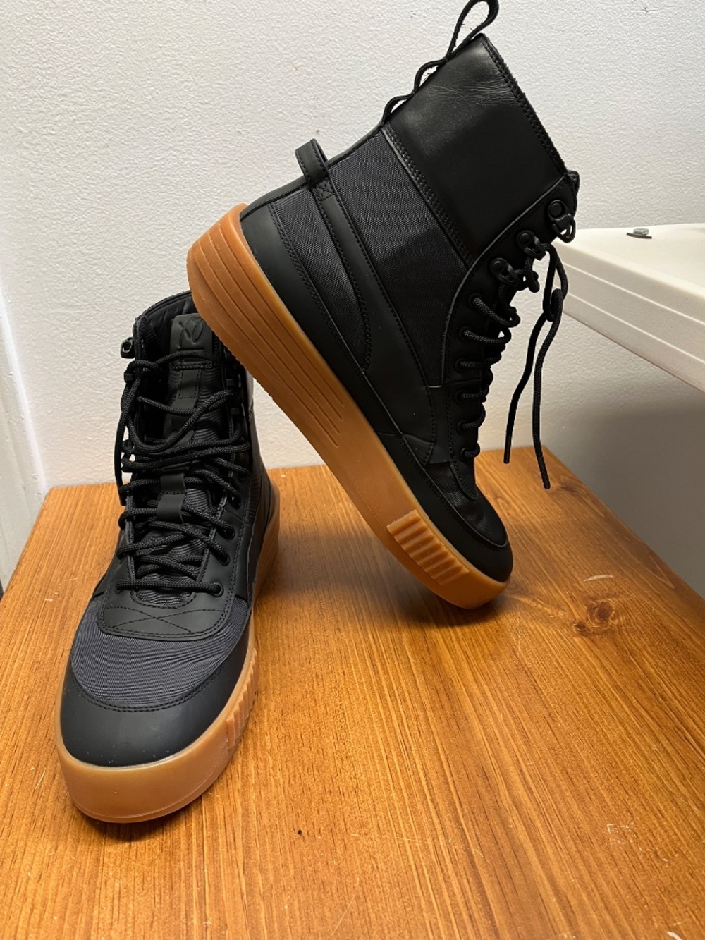 Puma XO Parallel Black Tactical Boots 10
